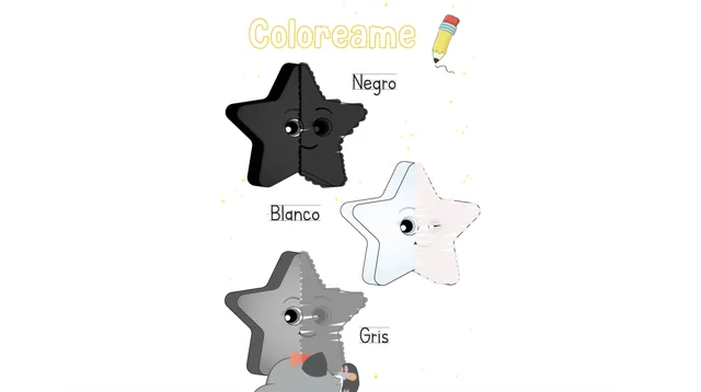 Colores Negro, Blanco, Gris
