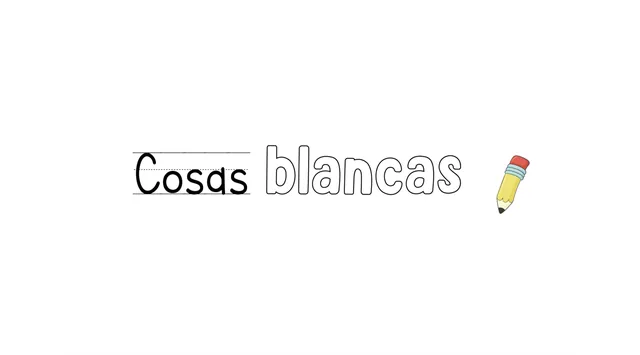 Cosas Blancas - Video